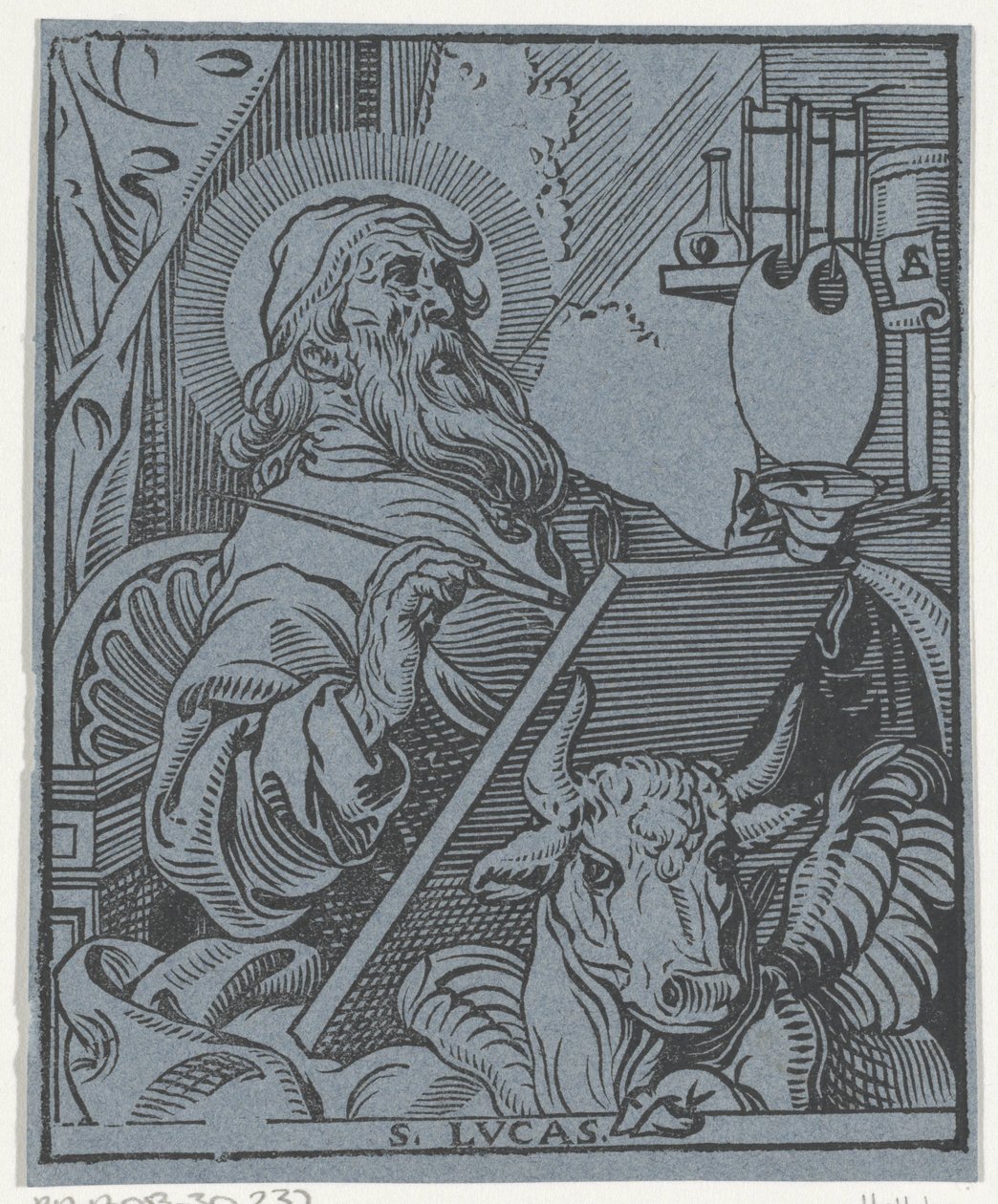 Luke the Evangelist (The Four Evangelists series) by Antoine Sallaert