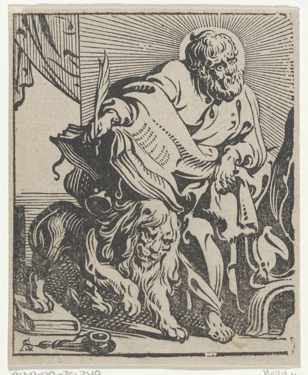 Mark the Evangelist (The Four Evangelists series) by Antoine Sallaert