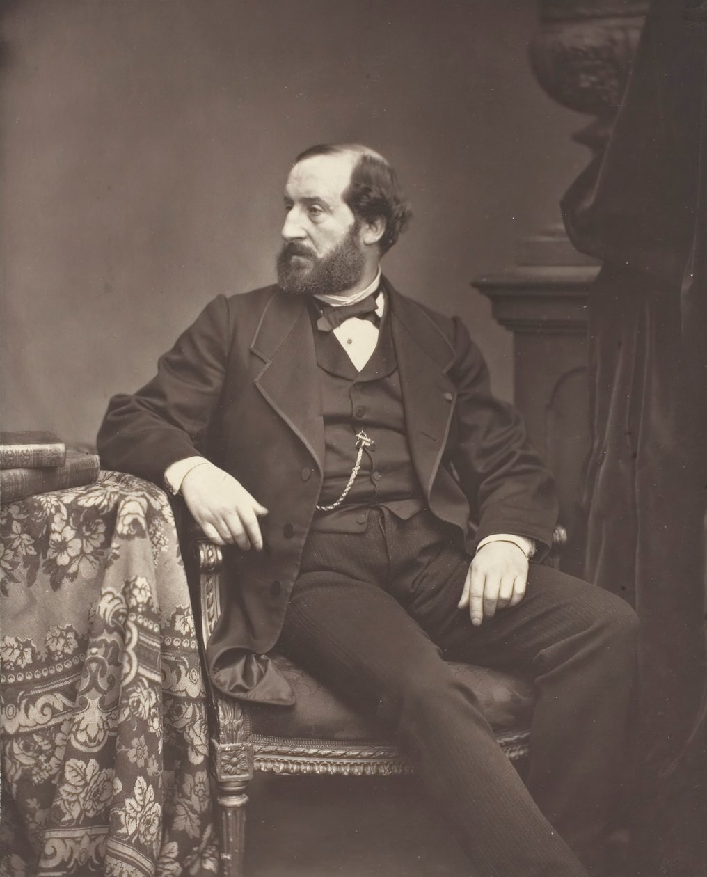 Émile Augier [French dramatist], 1876-84 by Antoine Samuel Adam Salomon