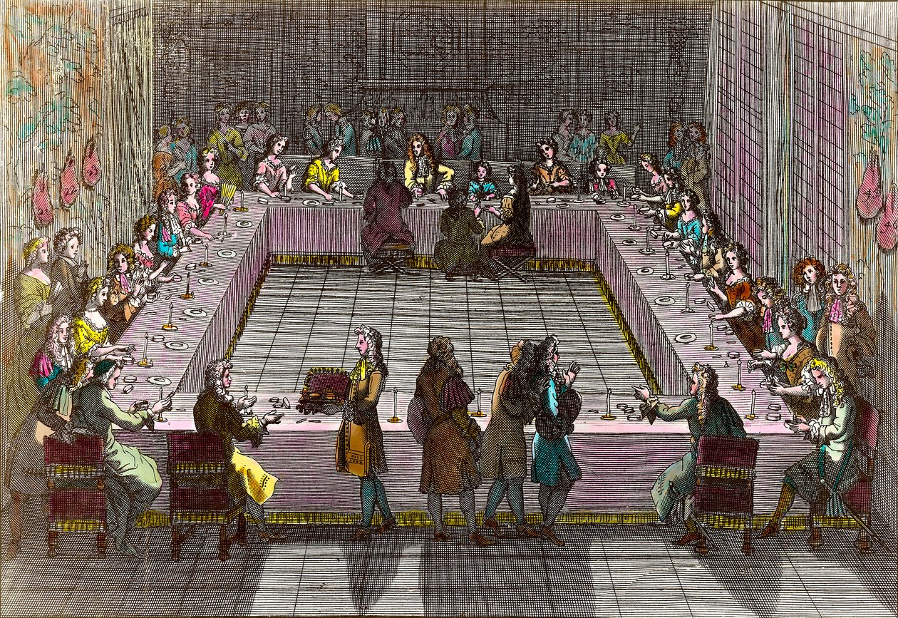 The Royal Lottery in the 18th century by Antoine Trouvain