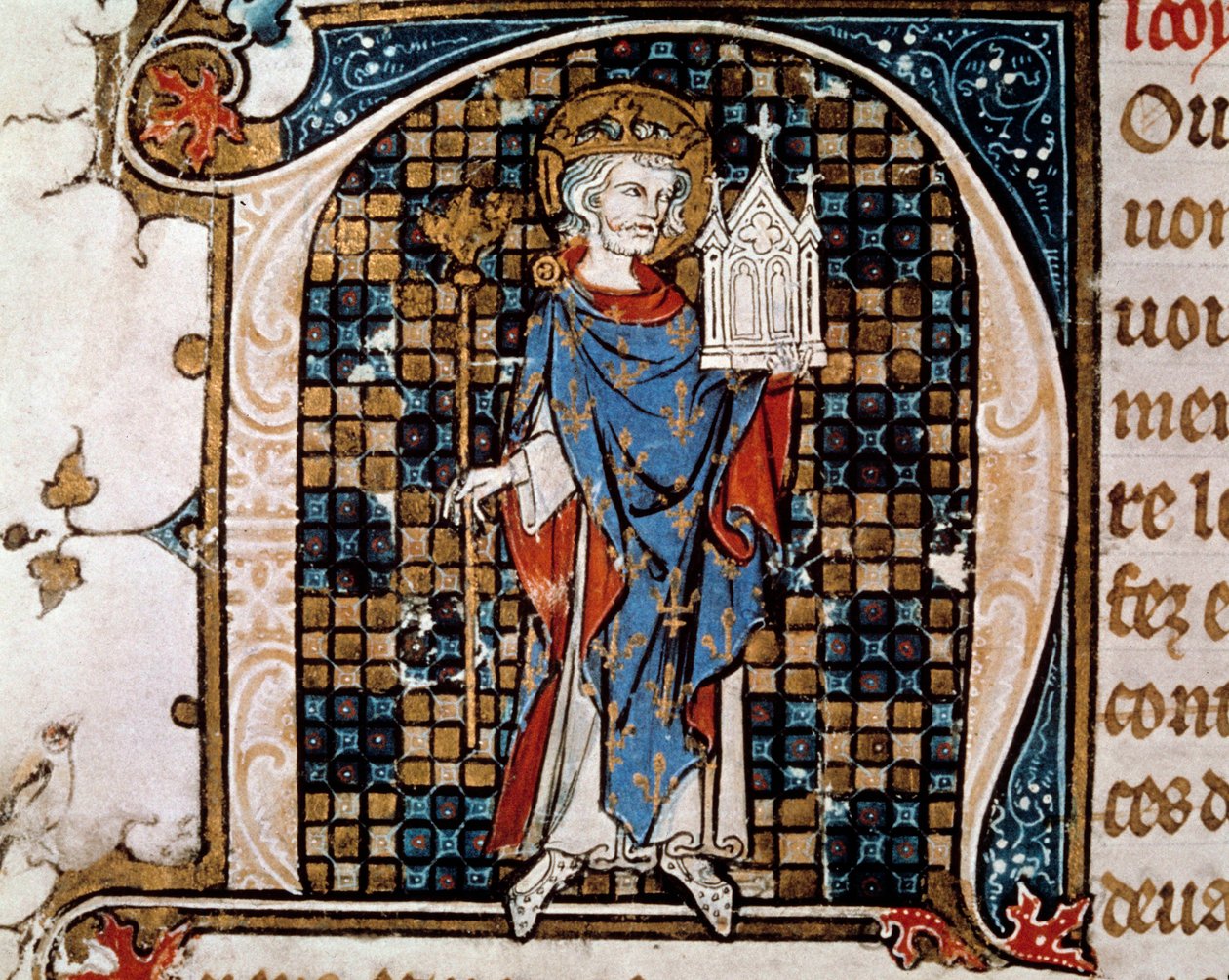 Portrait of Saint Louis (Louis IX) by Antoine Verard