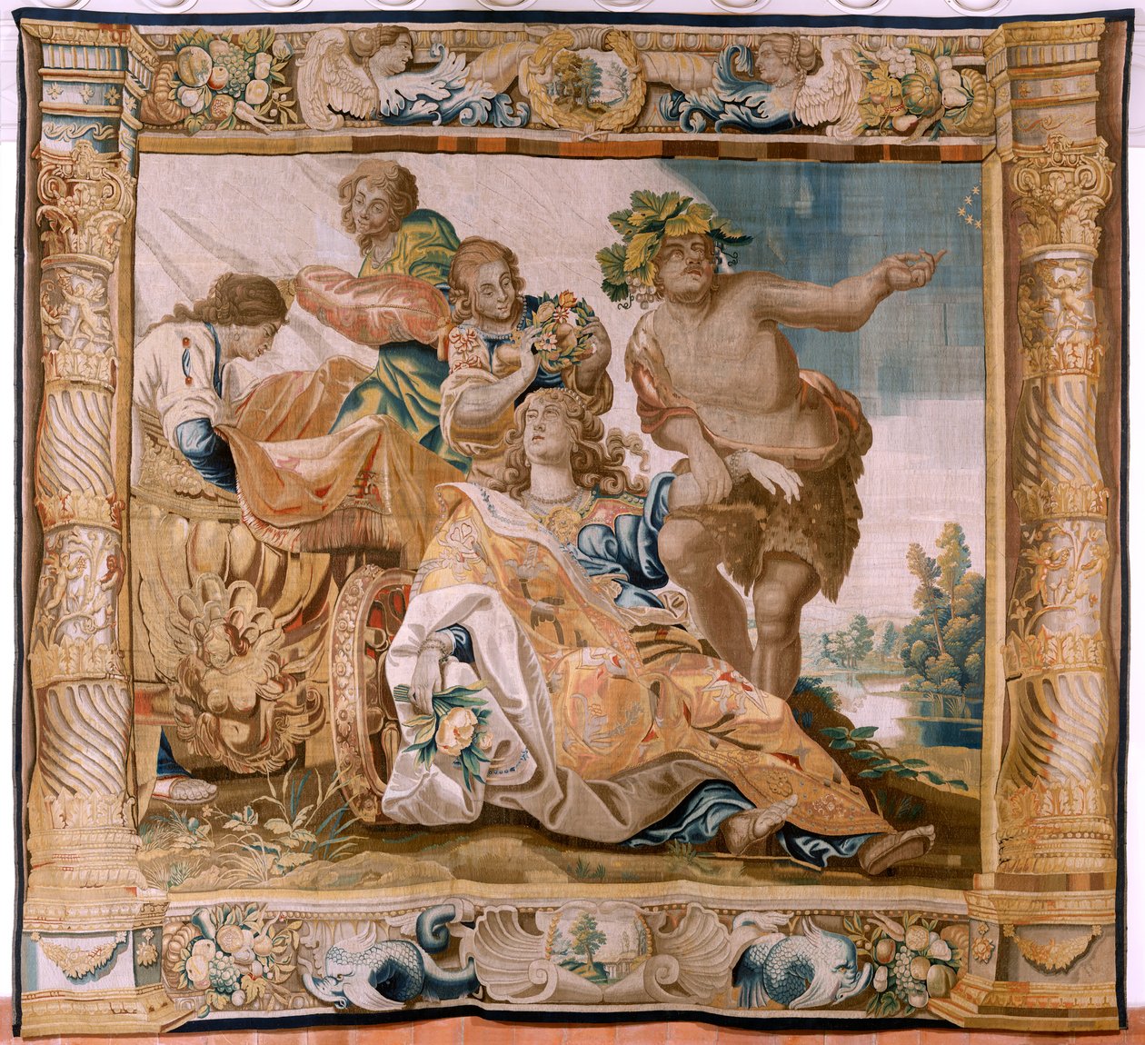Bacchus Takes Ariadne as His Wife (detail) by Antoine or Anthonis Sallaert