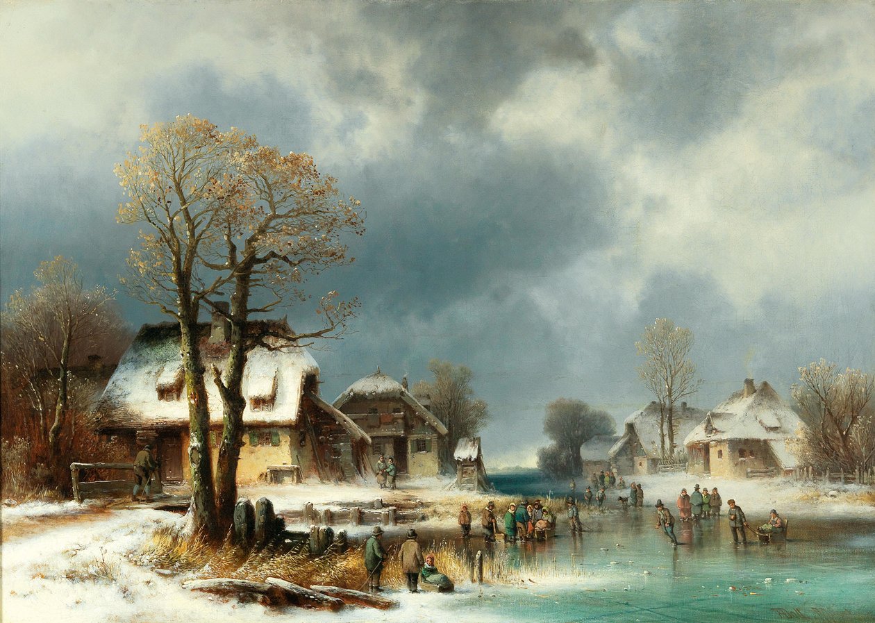 Pleasures on the Ice by Anton Doll