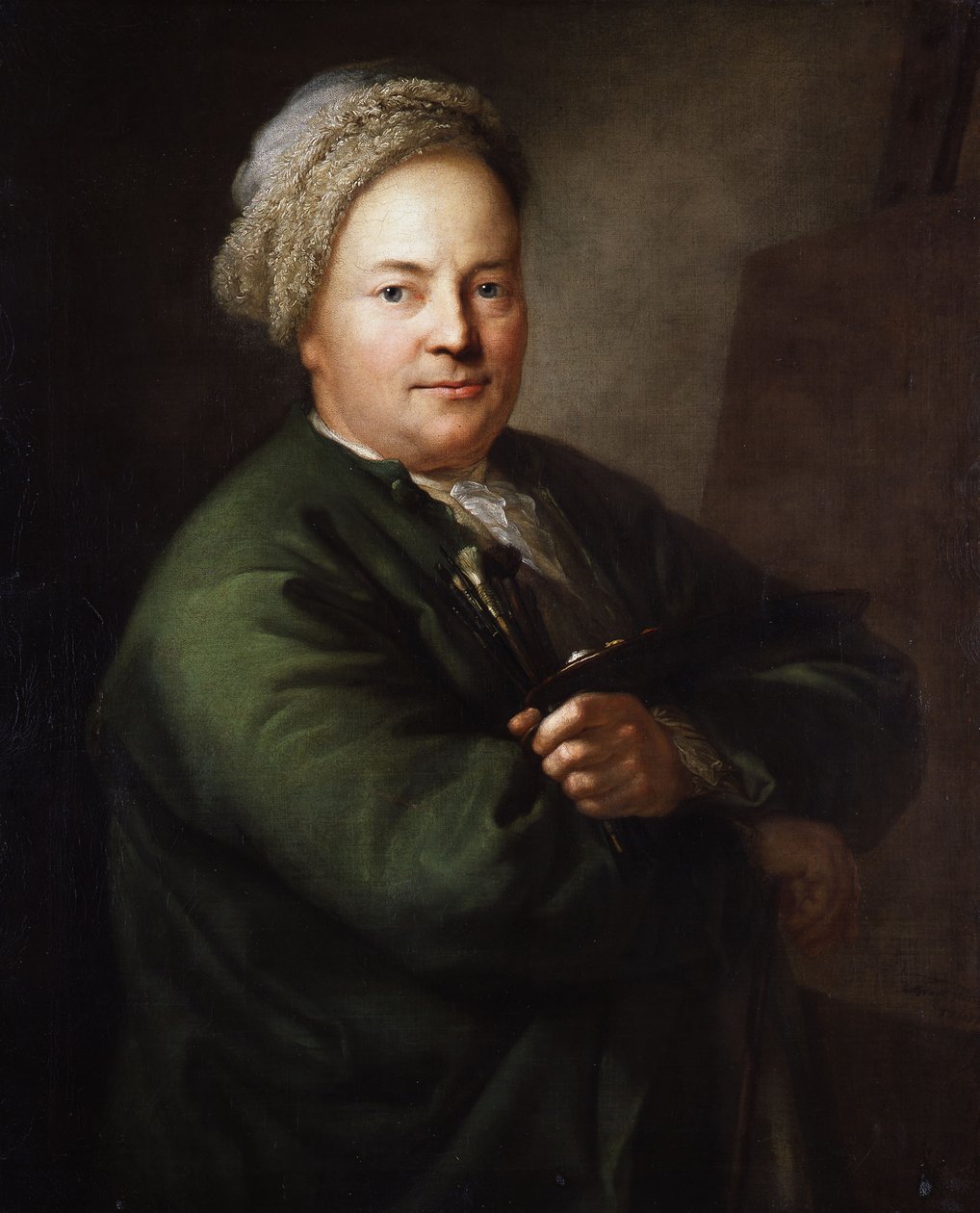 The Painter Christian Wilhelm Ernst Dietrich by Anton Graff