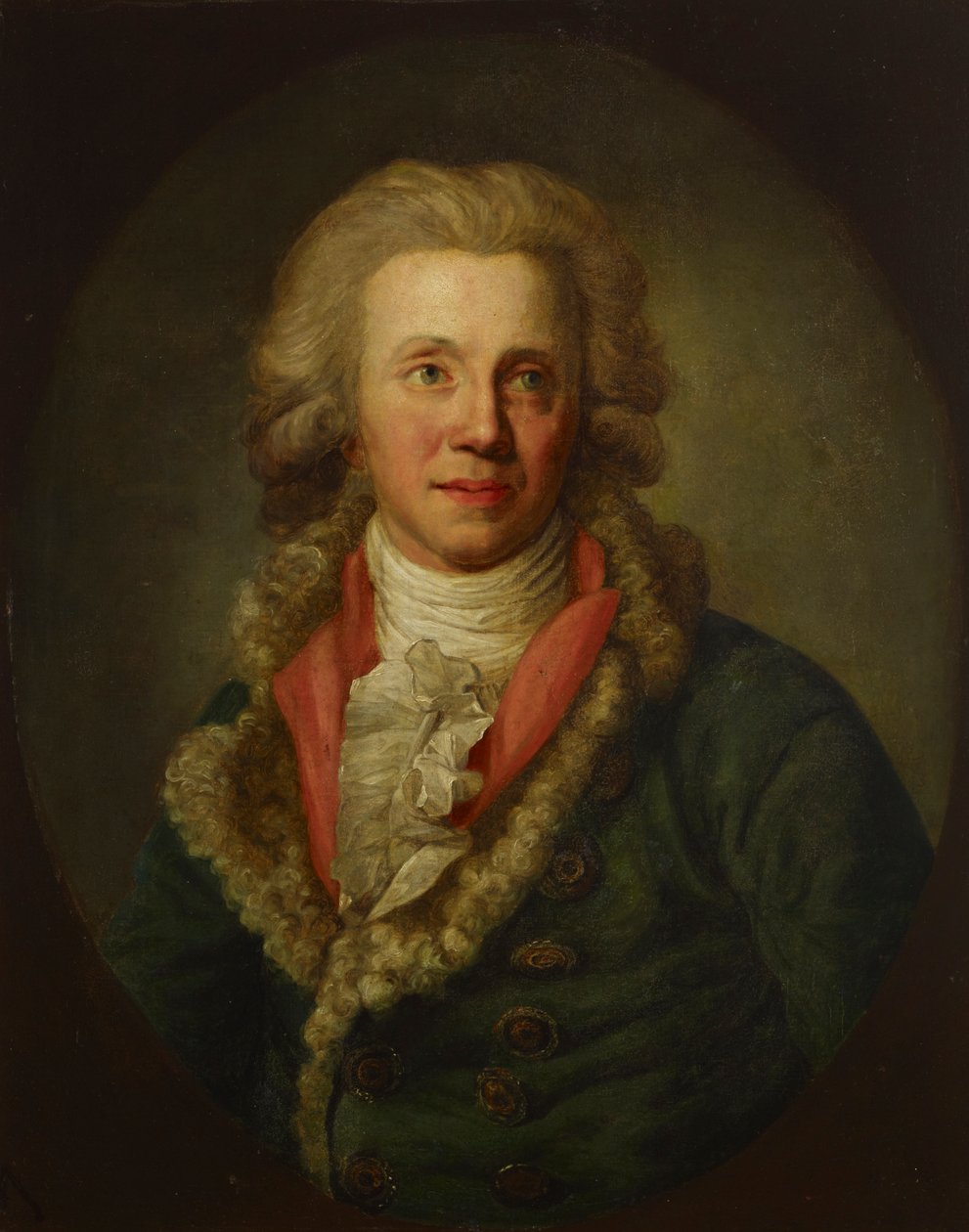 Portrait of the Actor Christian Wilhelm Opitz 1756-1810 by Anton Graff