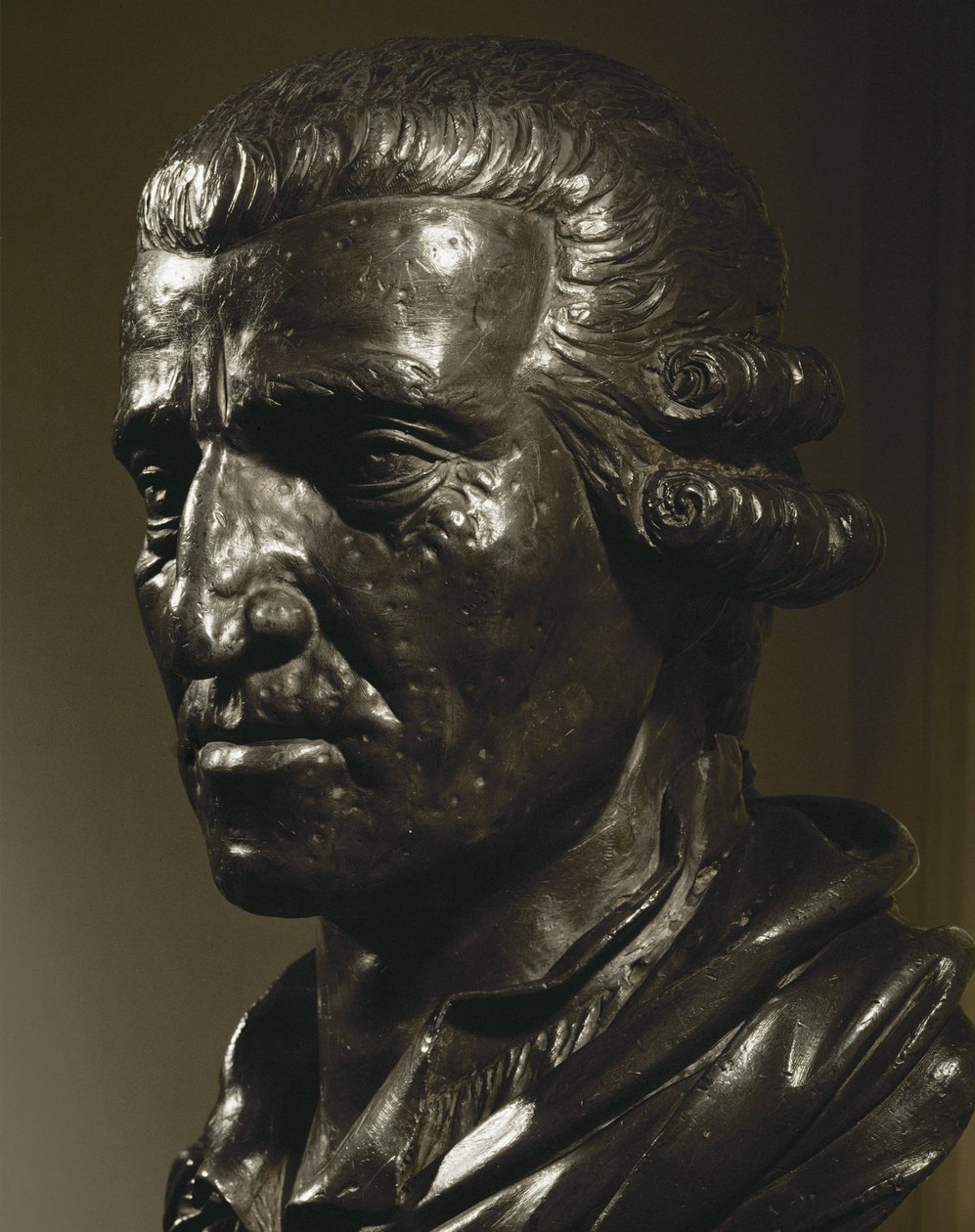 Joseph Haydn. Cast Lead Bust by Anton Grassi