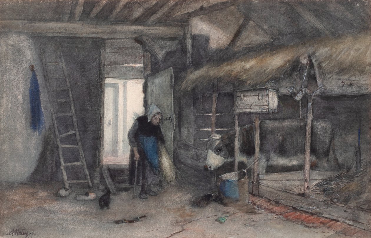 Morning Chores by Anton Mauve