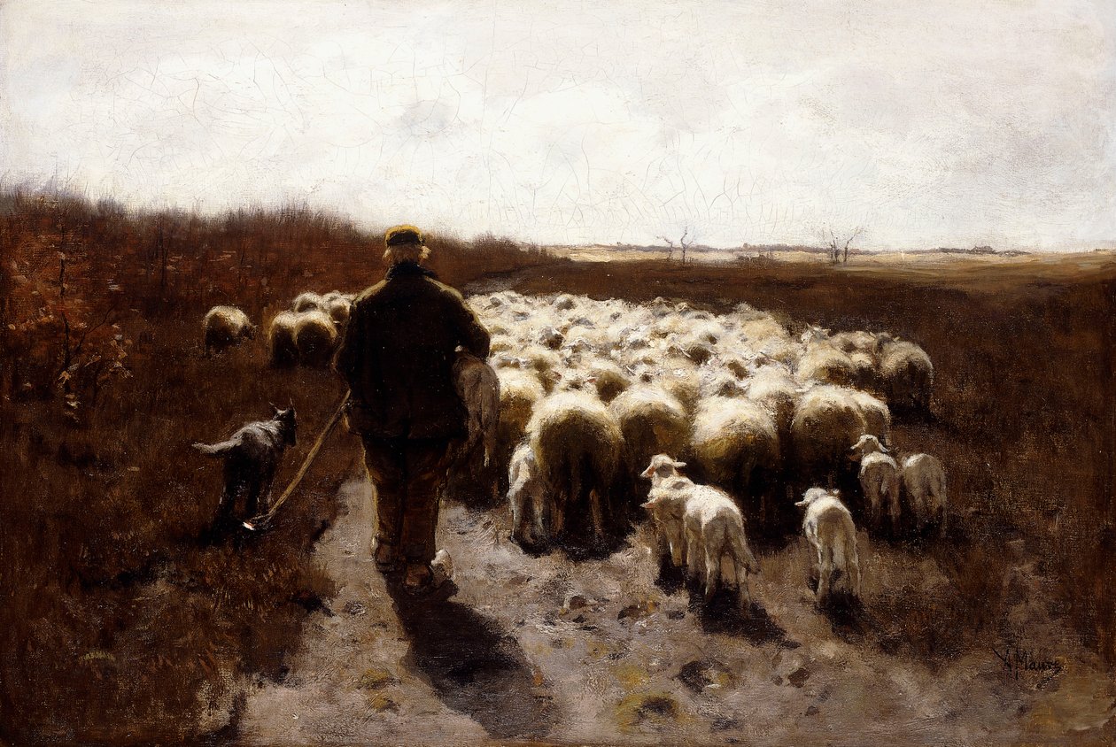 Return of the Flock by Anton Mauve