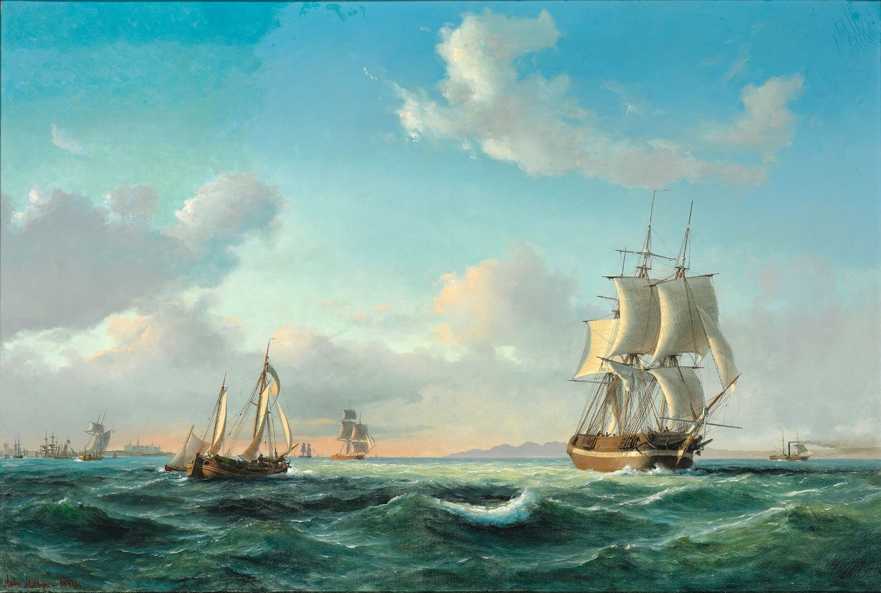The sailing ship 