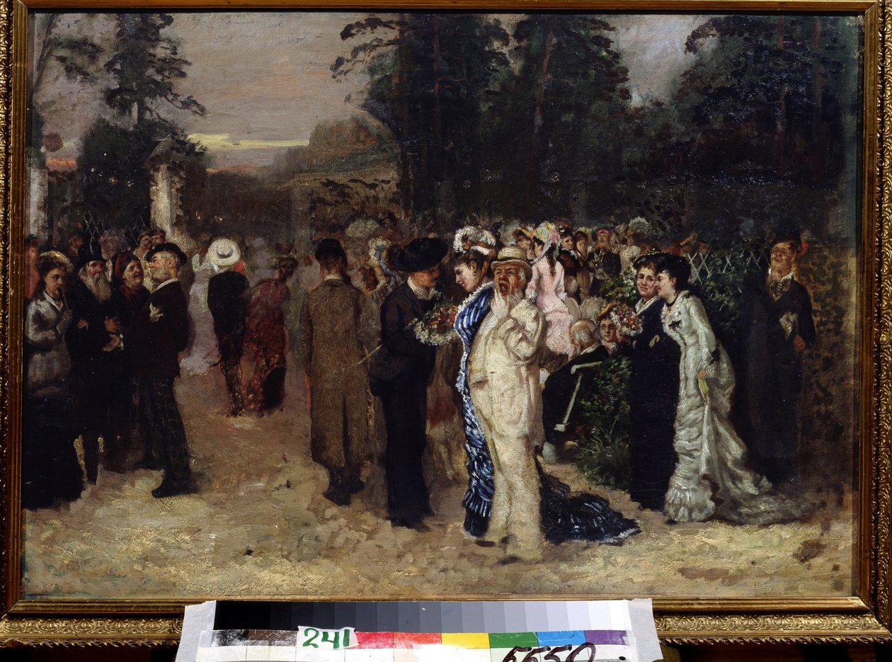 Public merrymaking in Sokolniki by Anton Pavlovich Chekhov
