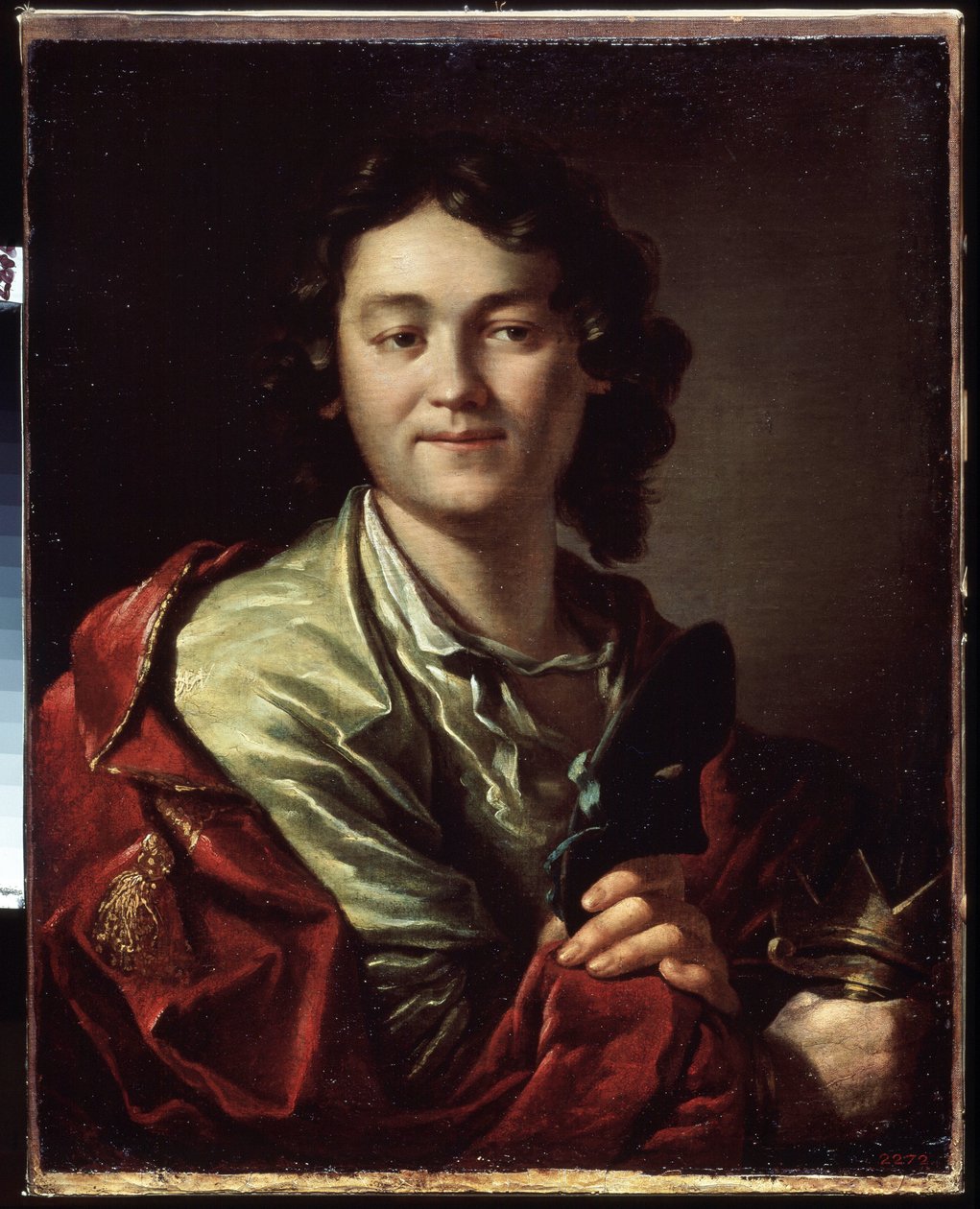 Portrait of F. Volkov, the Founder of the First Russian Theatre by Anton Pavlovich Losenko