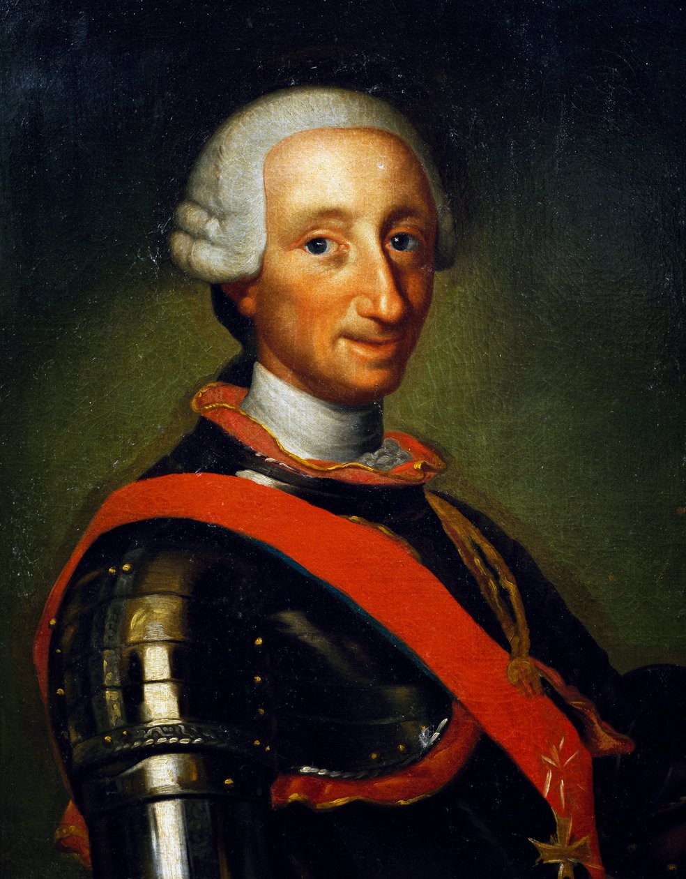 Portrait of Charles III of Bourbon by Anton Raphael (after) Mengs