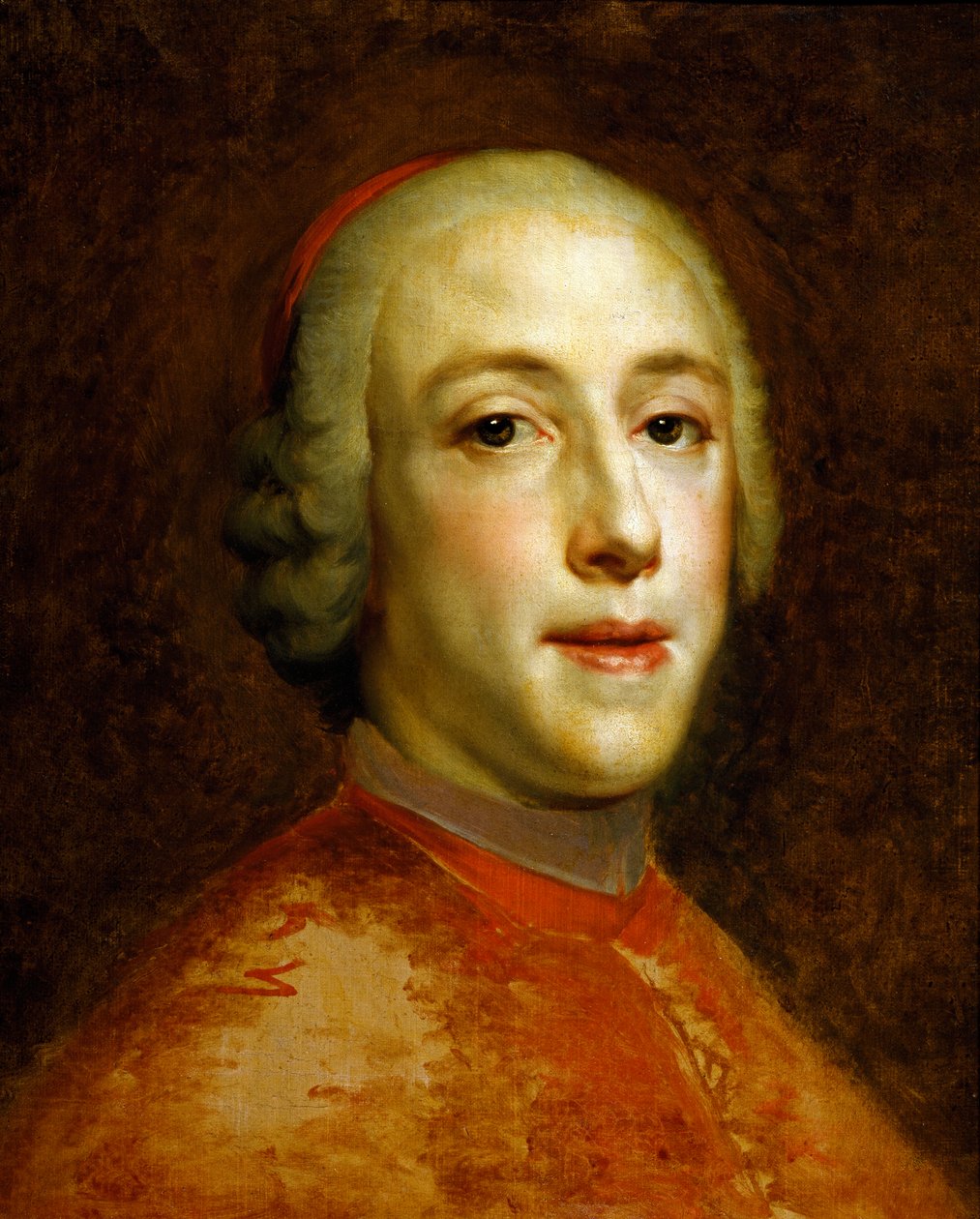 Portrait of Henry Benedict Marie Clement Edward Stuart, Cardinal York, Circa 1756 by Anton Raphael Mengs