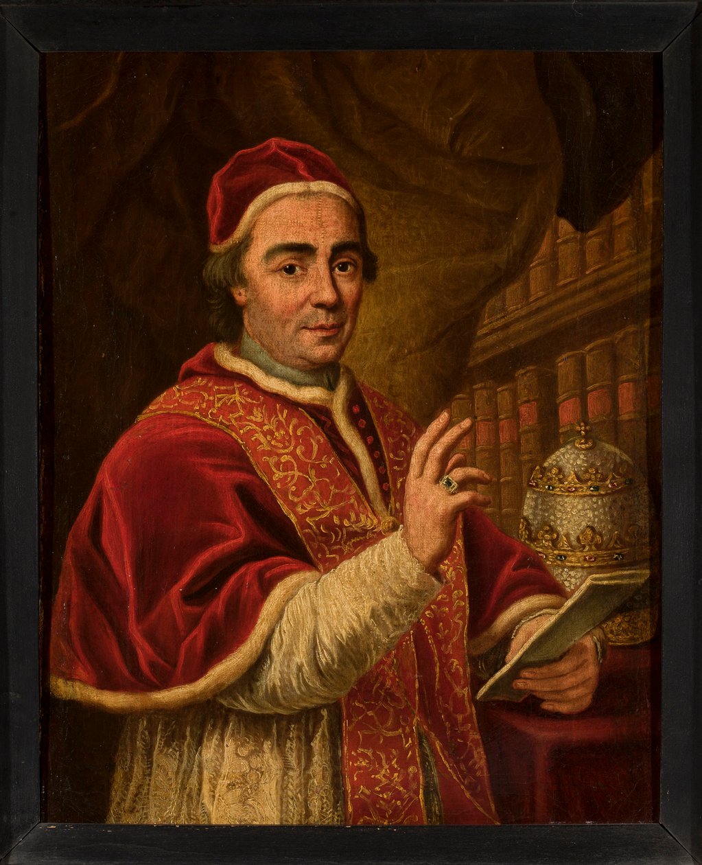 Portrait of Pope Clement XIII by Anton Raphael Mengs