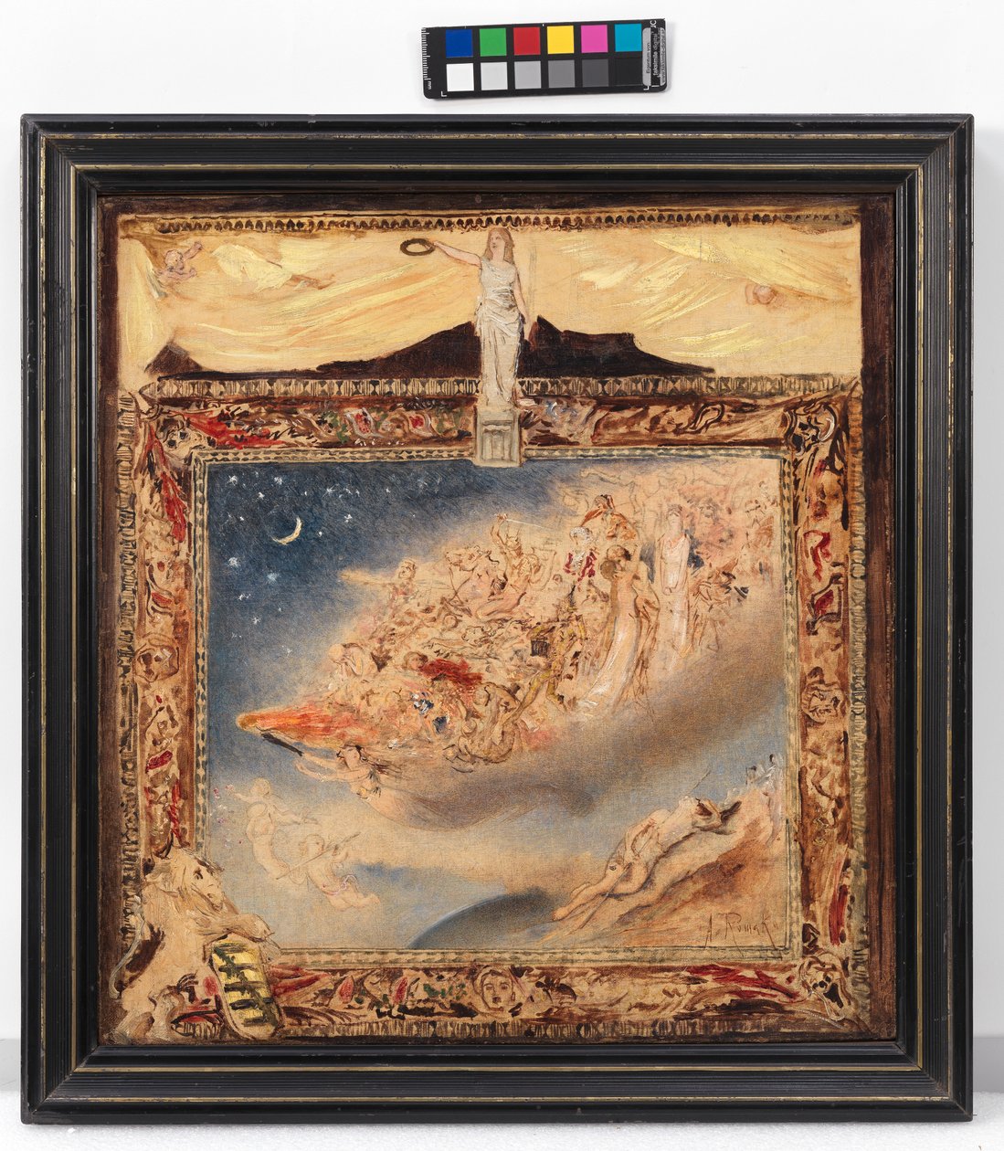 Design for a Theater Curtain by Anton Romako