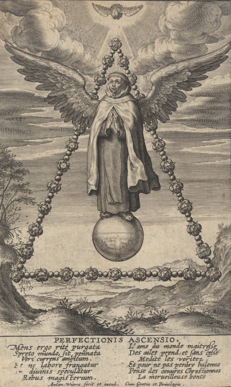 Perfectionis Ascensio, from The Life of Saint John of the Cross by Anton Wierix