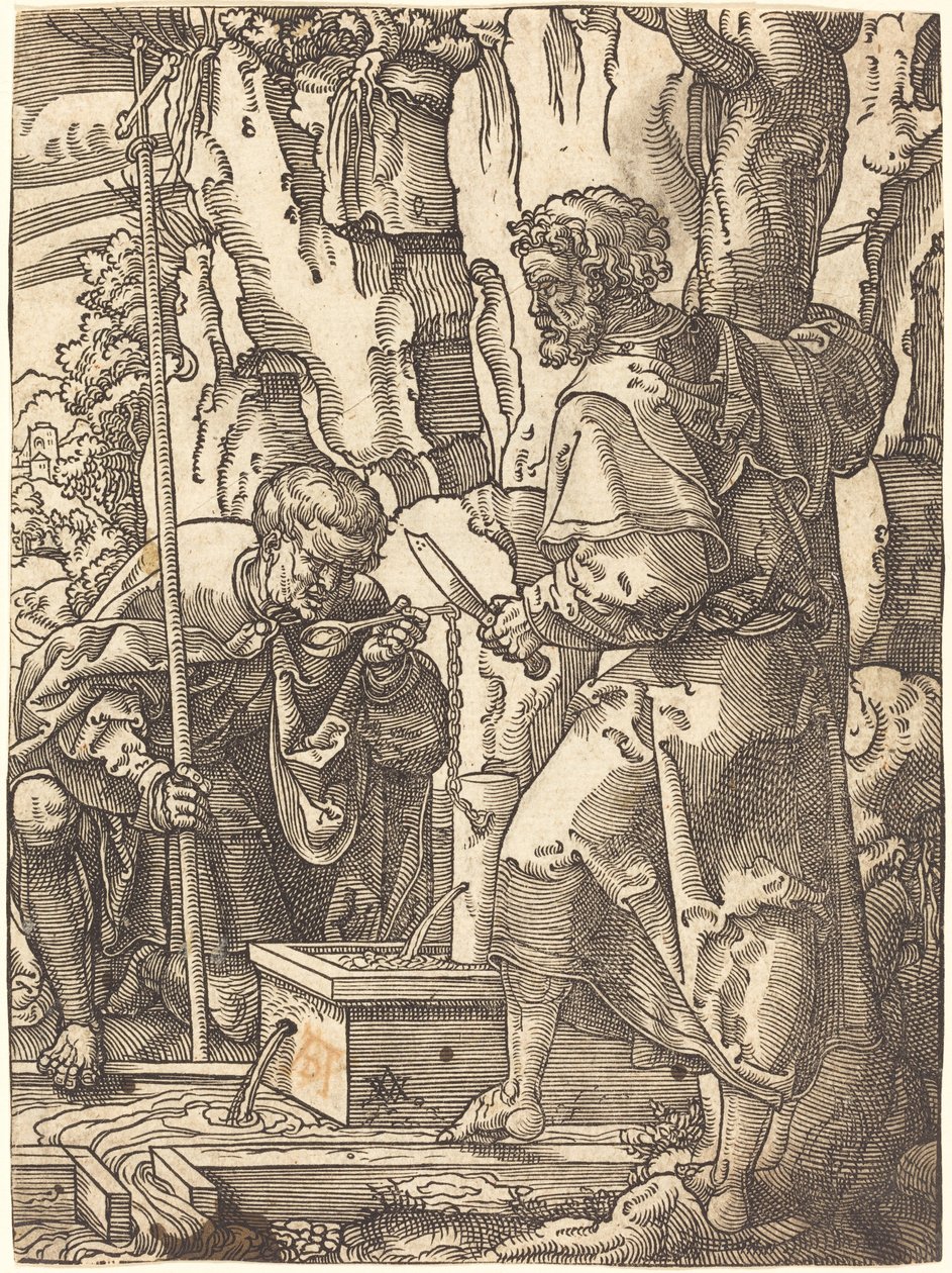 Saints Philip and Bartholomew by a Spring by Anton Woensam