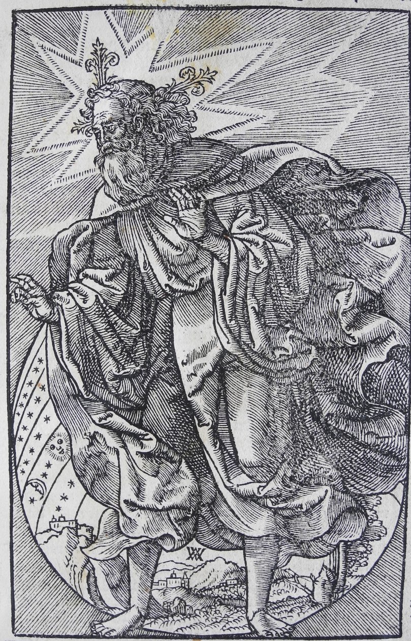 The Creation of the World, from the Worms Bible by Anton Woensam