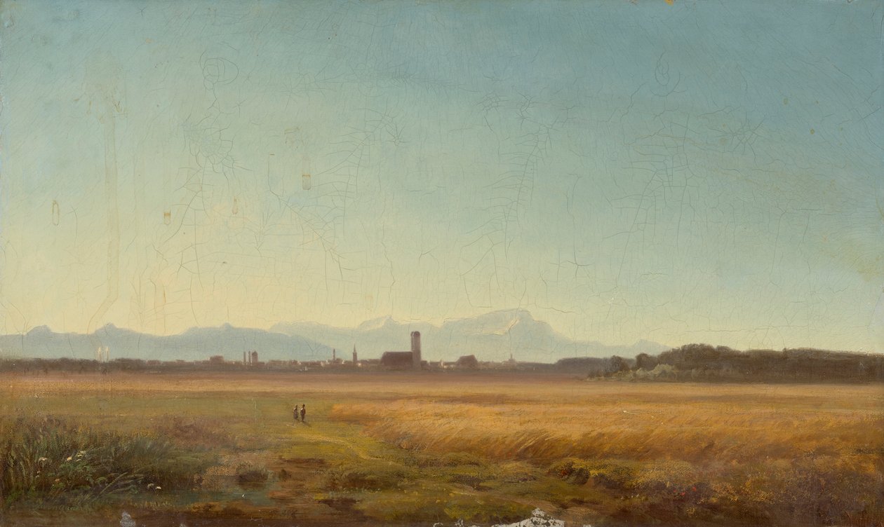 View of Munich by Anton Zwengauer