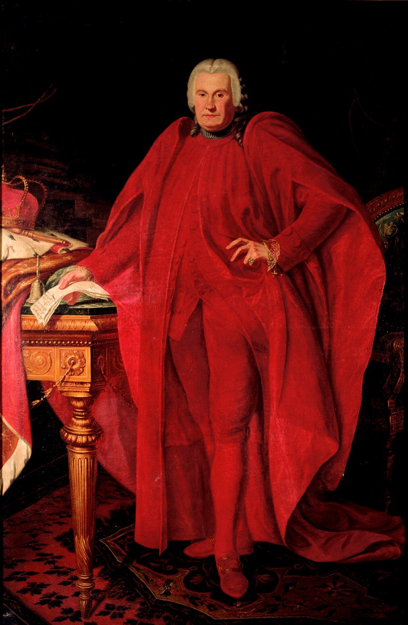 Portrait of Alerame Maria Pallavicino by Anton von Maron