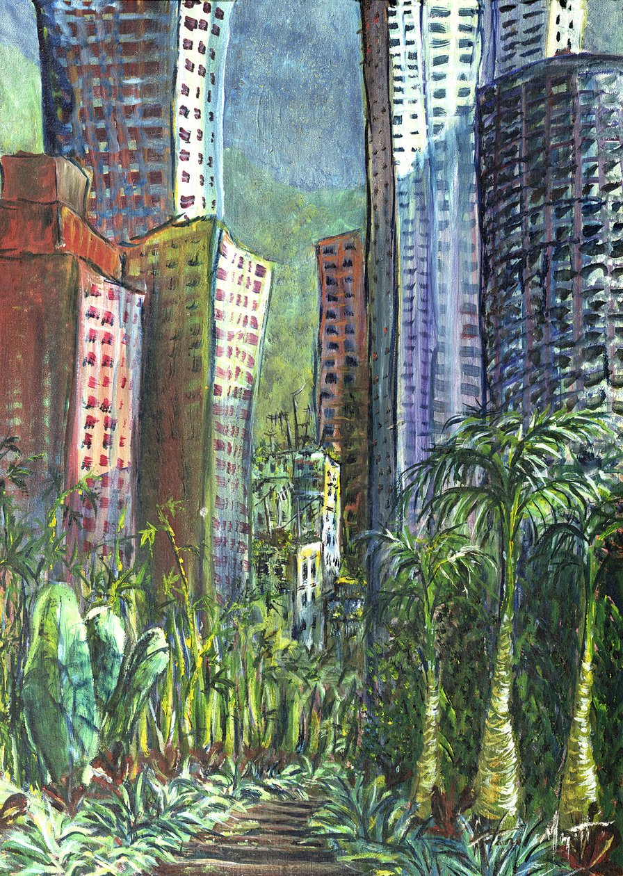 High Rise, Hong Kong by Antonia Myatt
