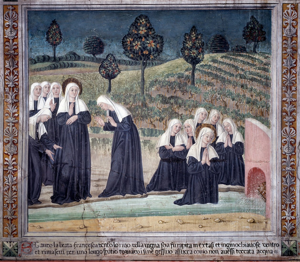 Life of St. Francesca Romana: On her return from St. Paul