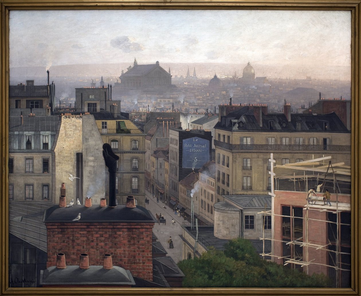 Paris Seen from Montmartre by Antonin Chittussi