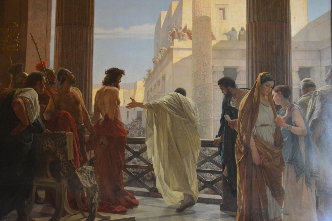 Ecce Homo by Antonio Ciseri: High-quality fine art print