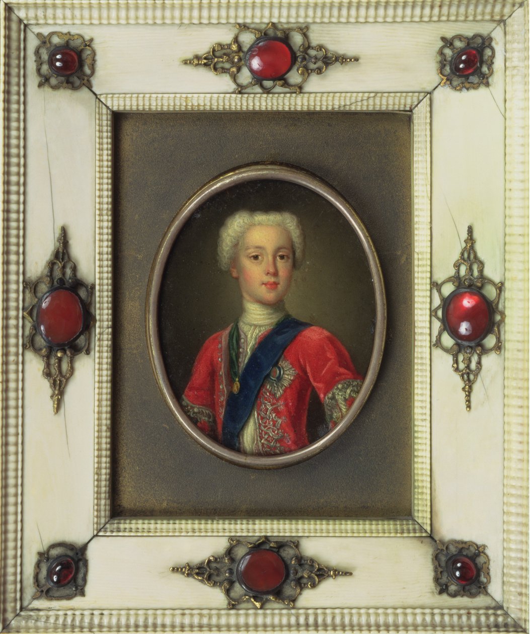 Prince Charles Edward Stuart (Bonnie Prince Charlie, 1720-88) by Antonio David