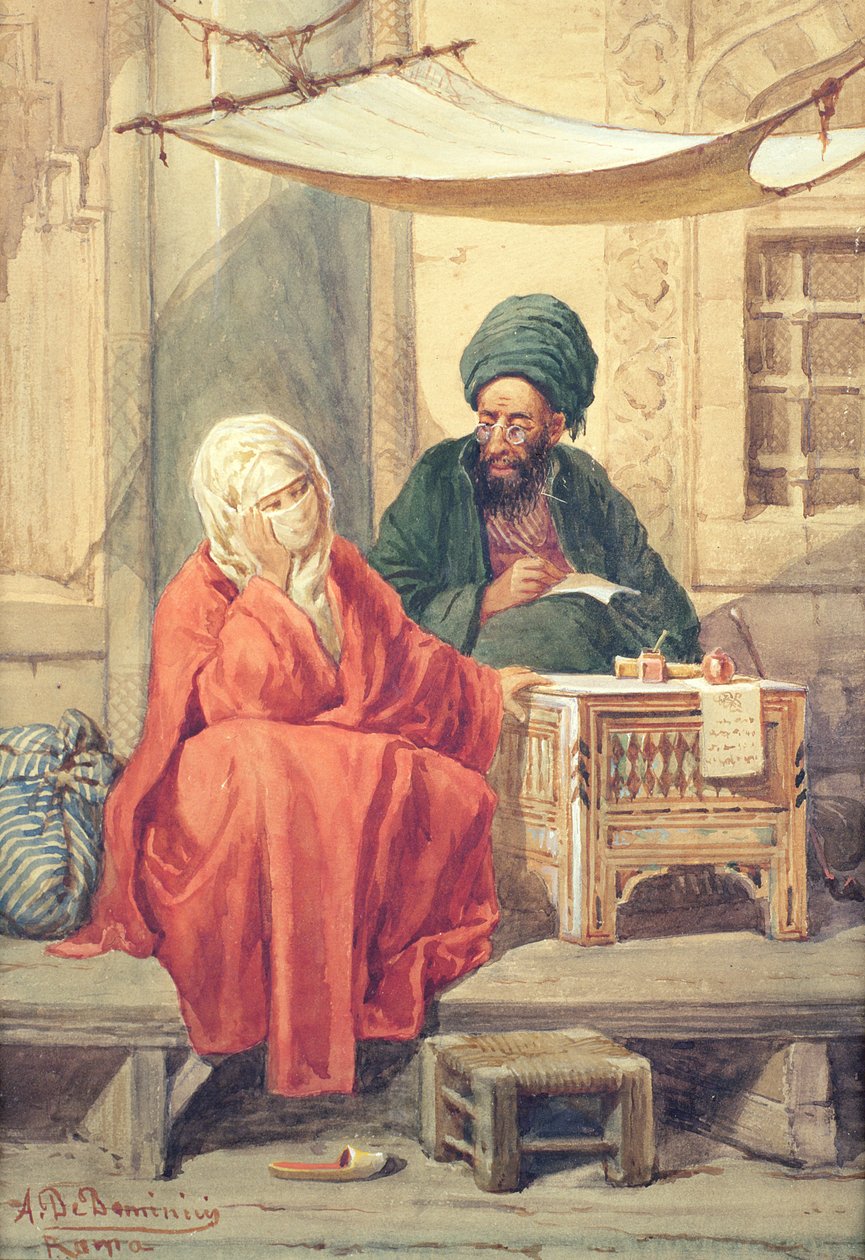 The Ottoman Scribe by Antonio di Dominici