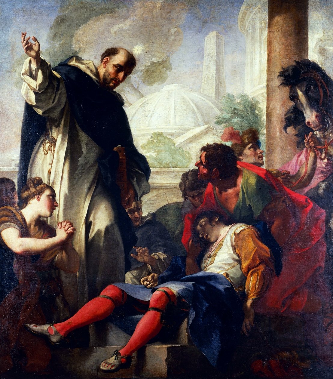 Miracle of St. Dominic by Antonio Balestra