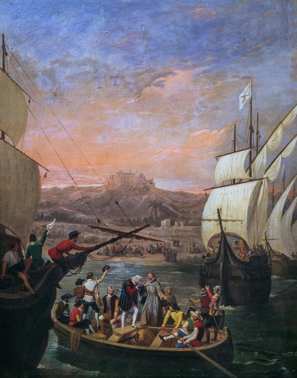 The Departure of Christopher Columbus from Palos de la Frontera in