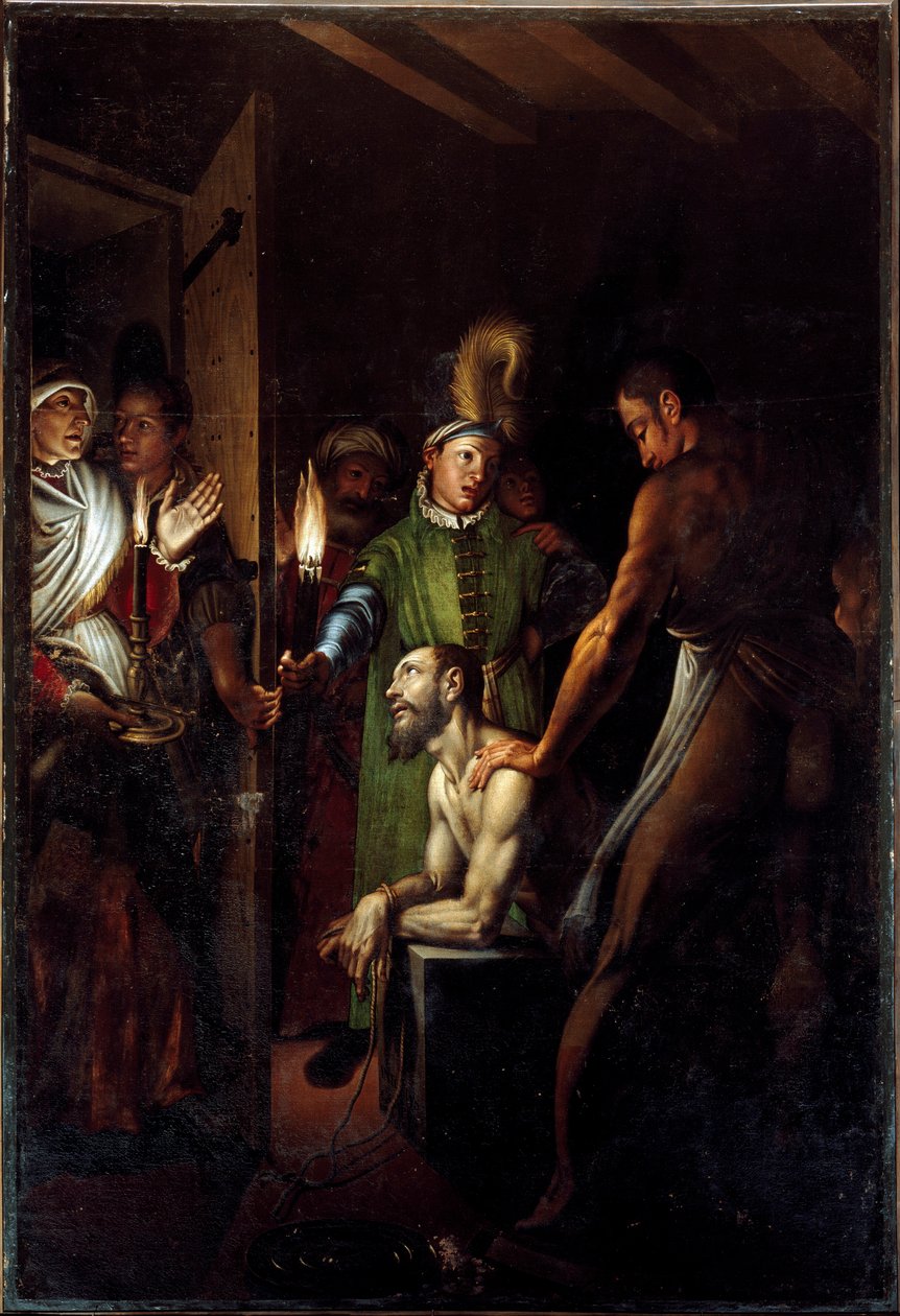 The Decollation of St. John the Baptist by Antonio Campi