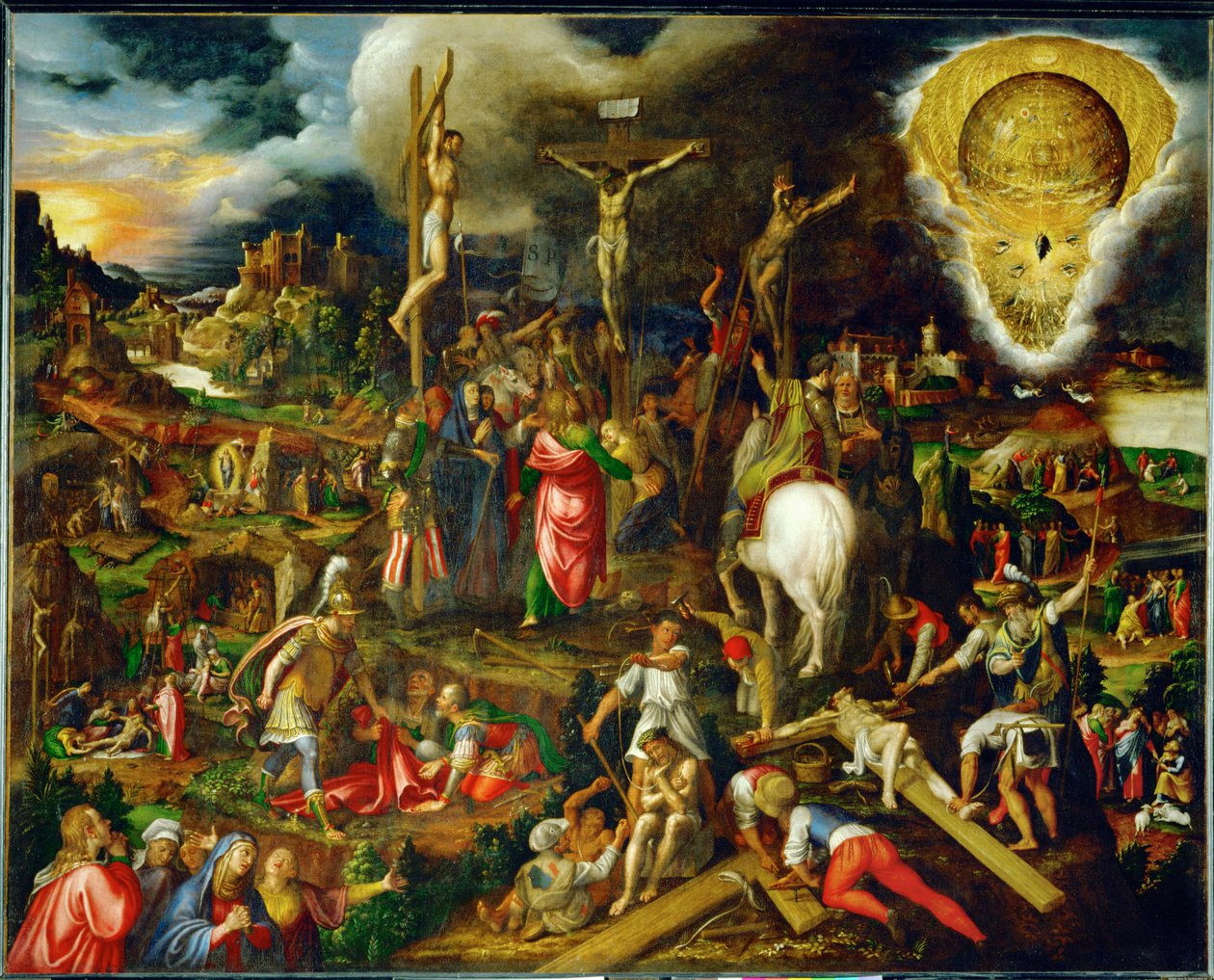 The Mystery of the Passion, the Resurrection and the Ascension of Christ by Antonio Campi