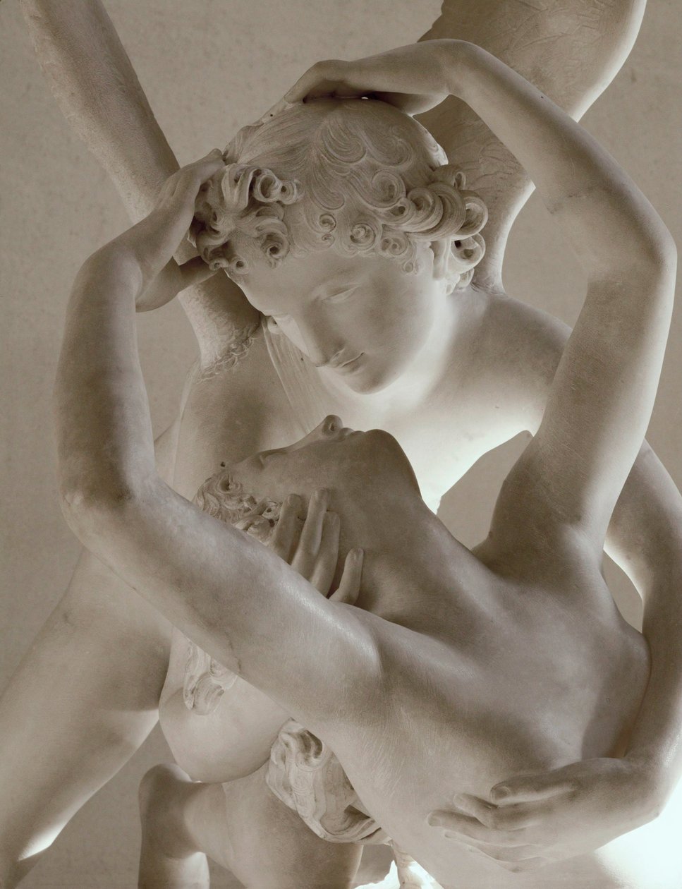 Psyche Brought Back to Life by the Kiss of Amor by Antonio Canova