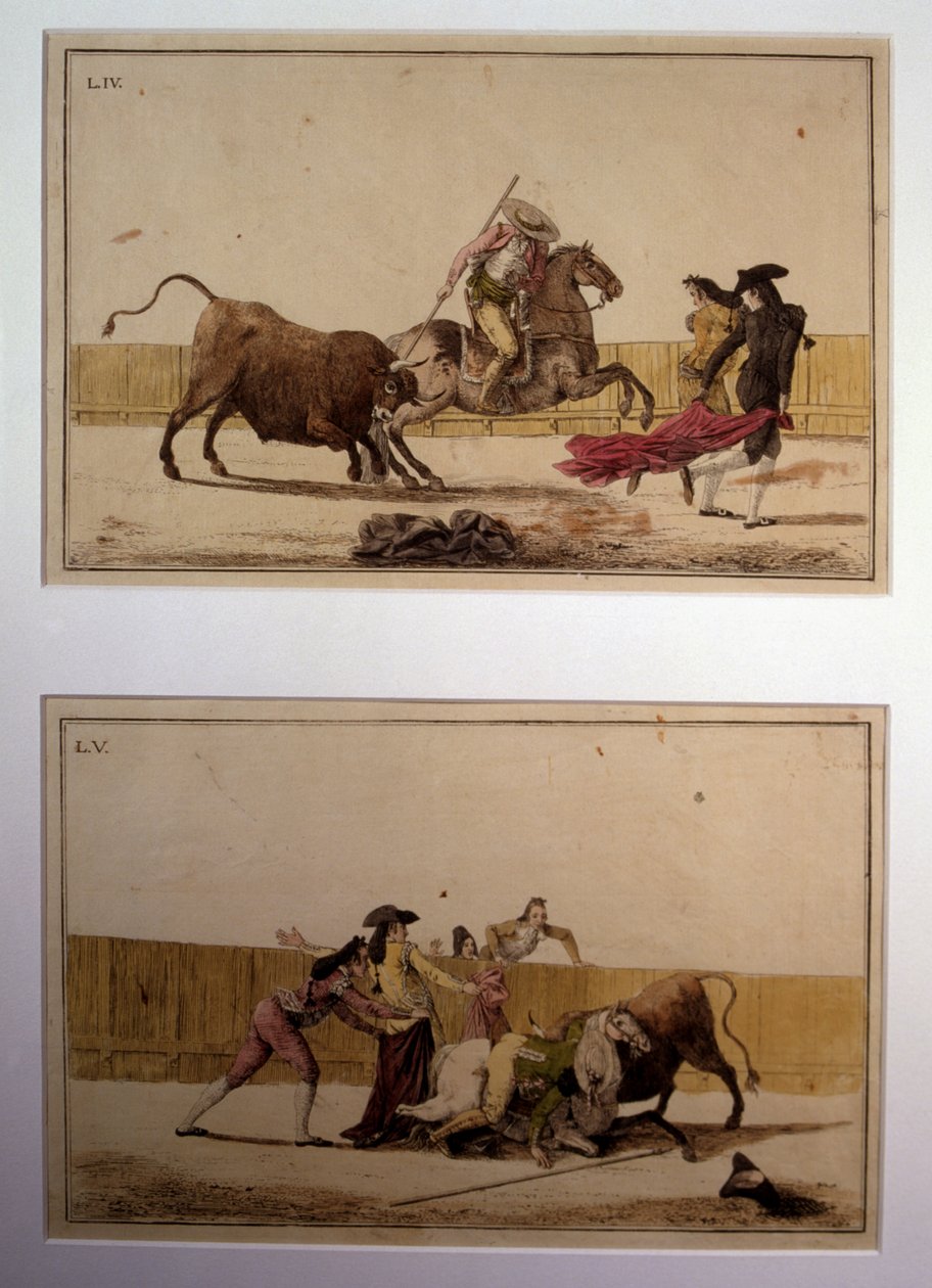 Bullfighting Stage by Antonio Carnicero