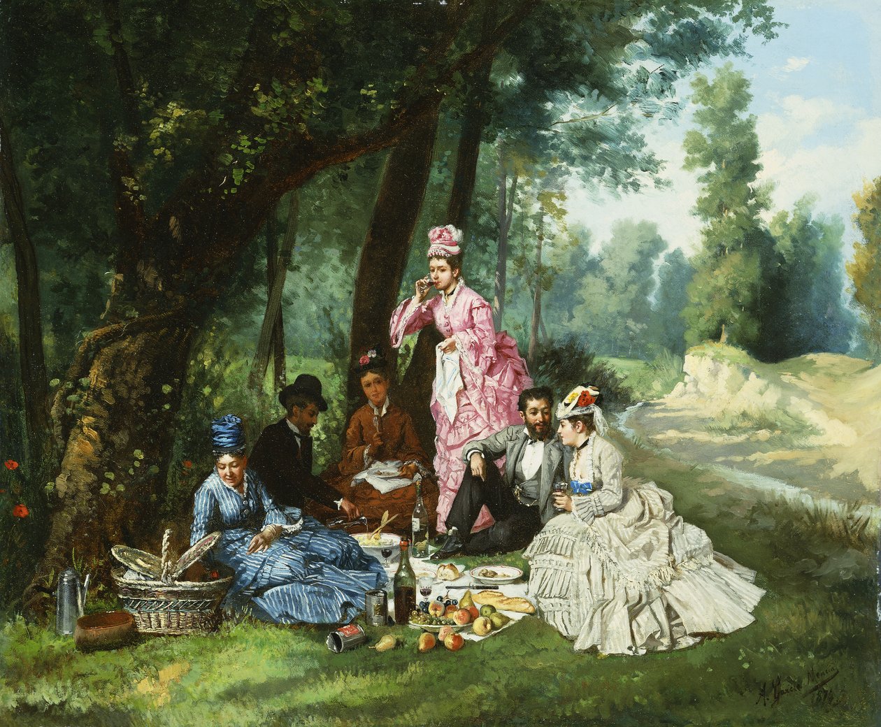 The Picnic by Antonio Garcia Mencia