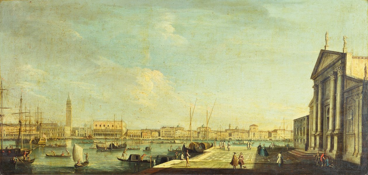 The Bacino di San Marco, Venice by Antonio Joli
