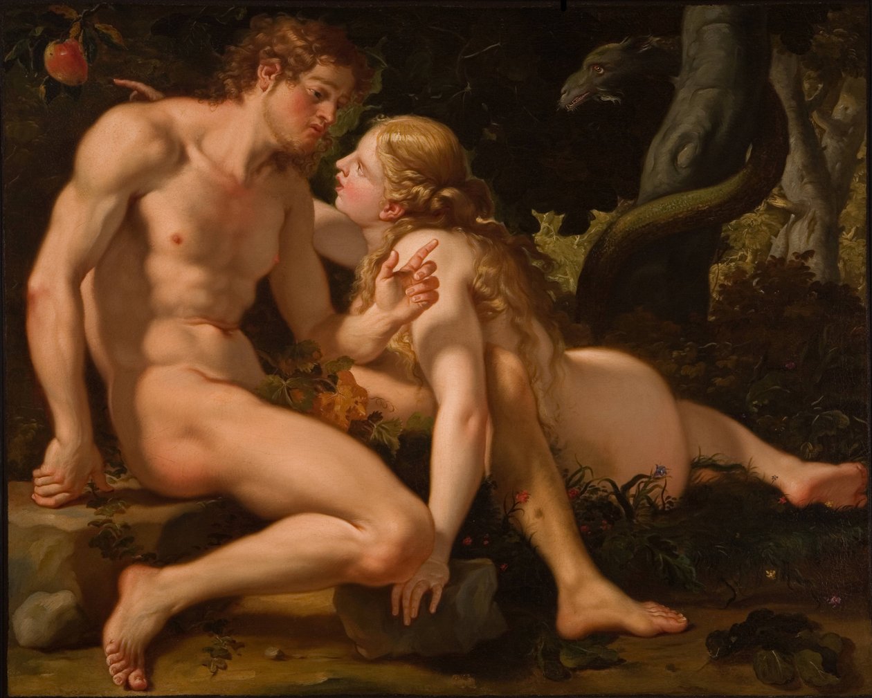 Adam and Eve by Antonio Molinari