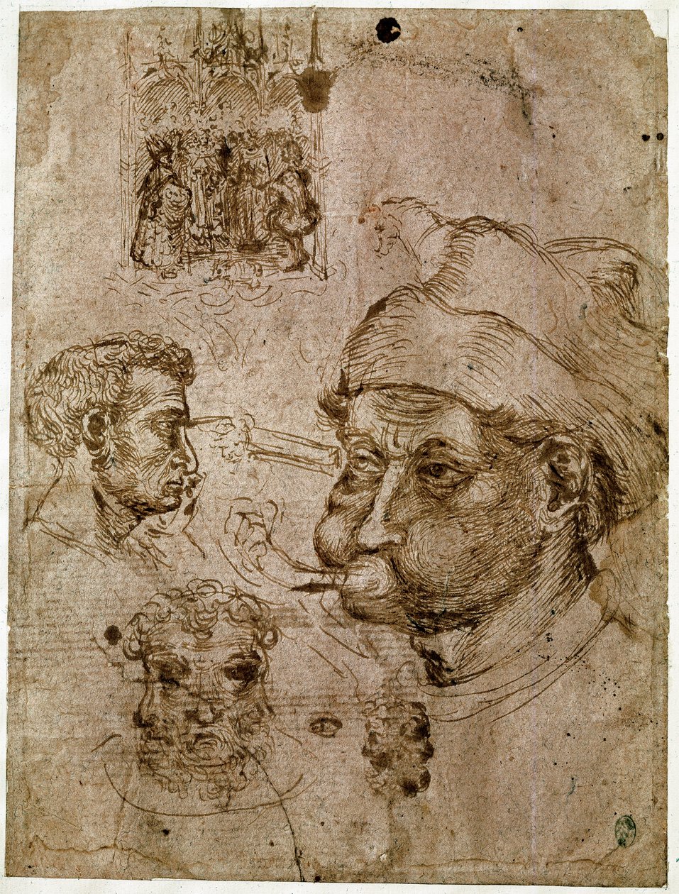 Four men