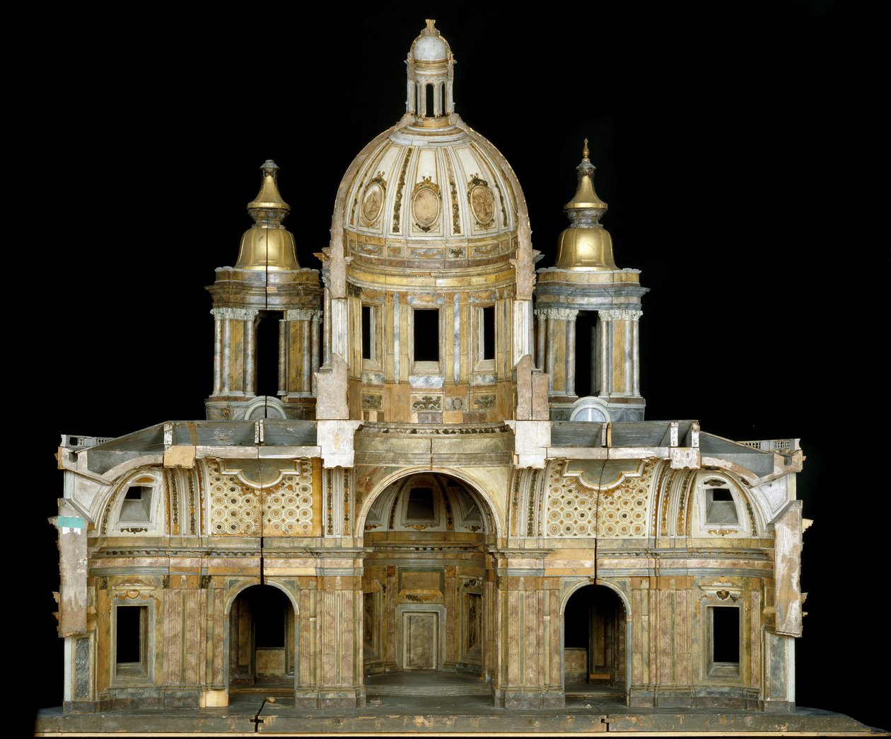 Model of the Cathedral of St. Isaac of Dalmatia in Saint Petersburg, 1767-69 by Antonio Rinaldi