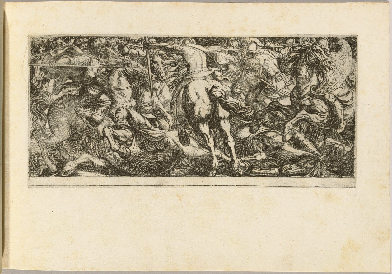 Cavalry Engagement by Antonio Tempesta