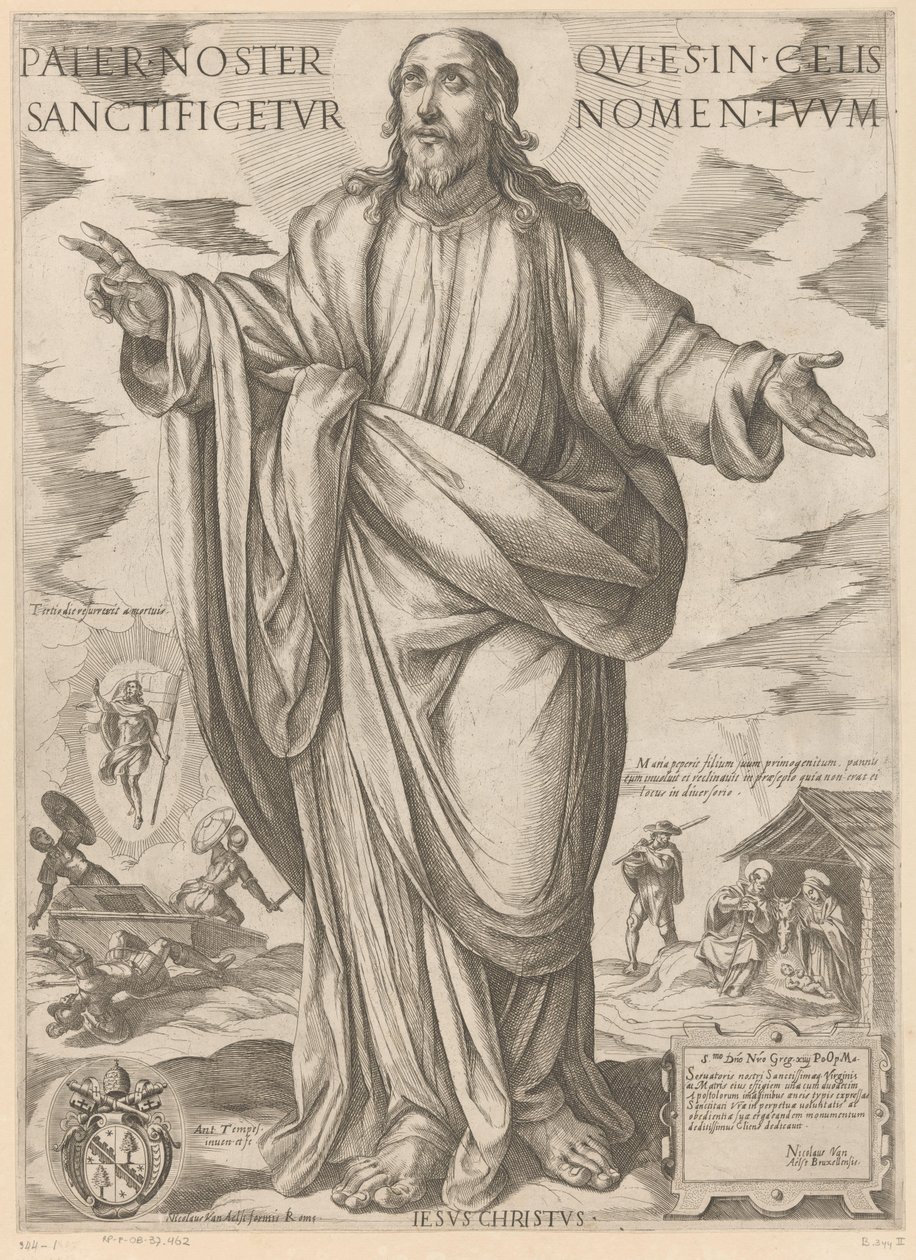 Christ by Antonio Tempesta