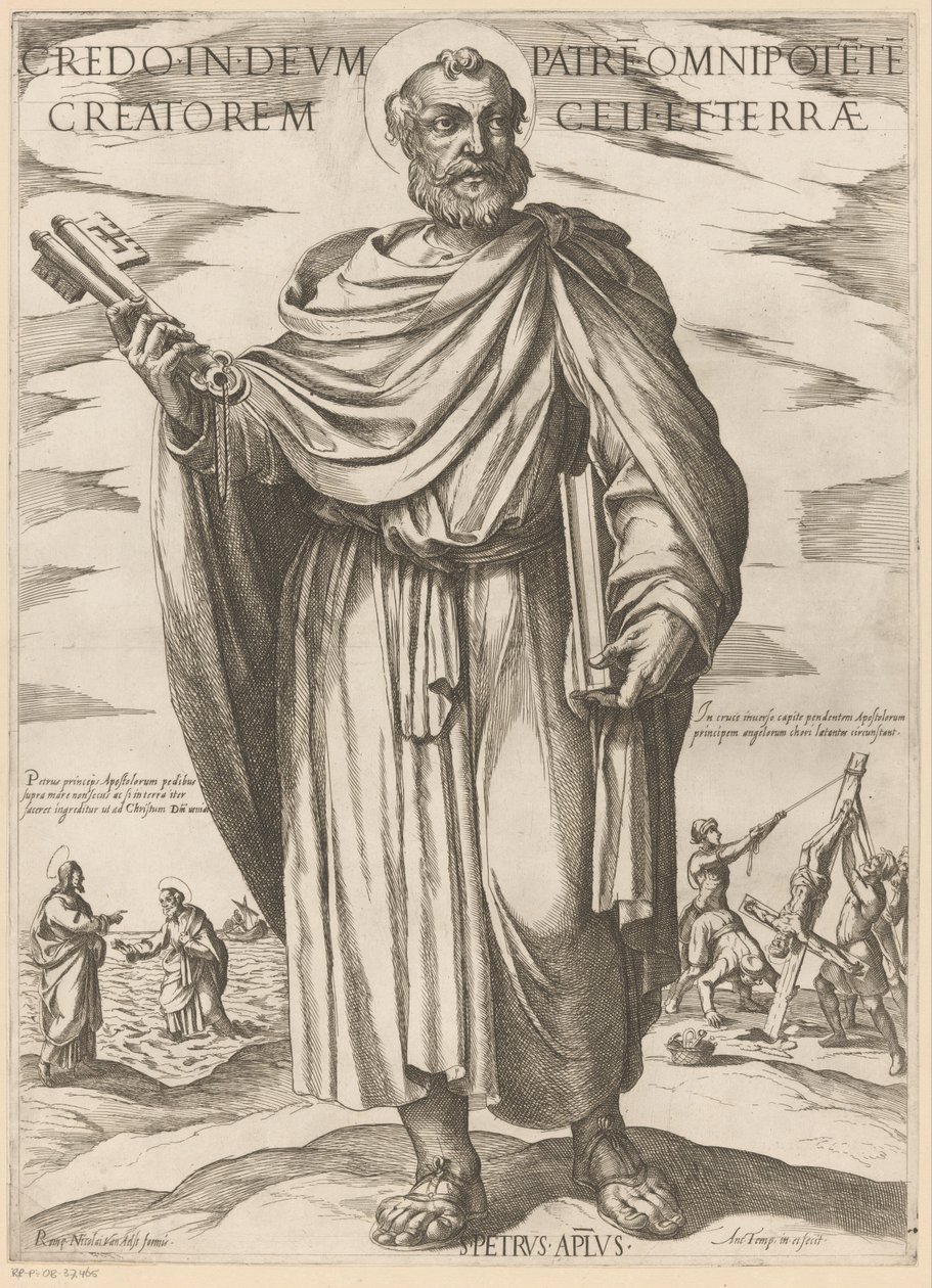 Saint Peter by Antonio Tempesta