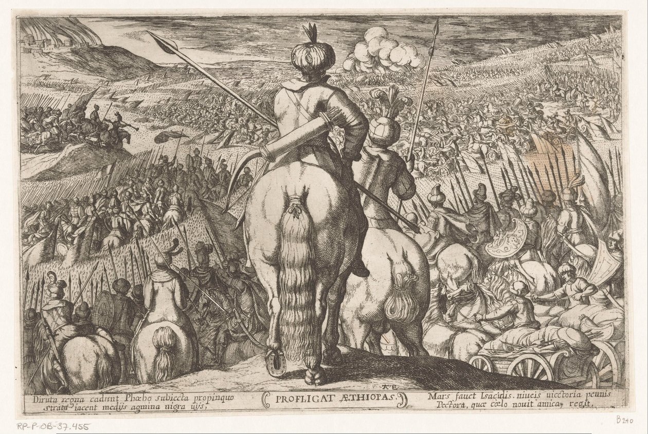 The Defeat of the Ethiopians by Antonio Tempesta