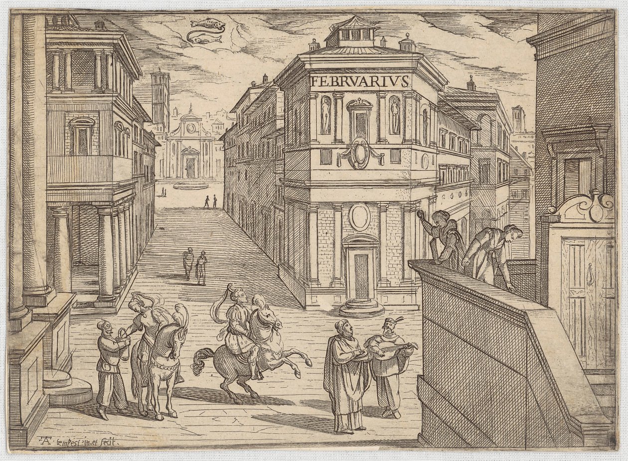February by Antonio Tempesta