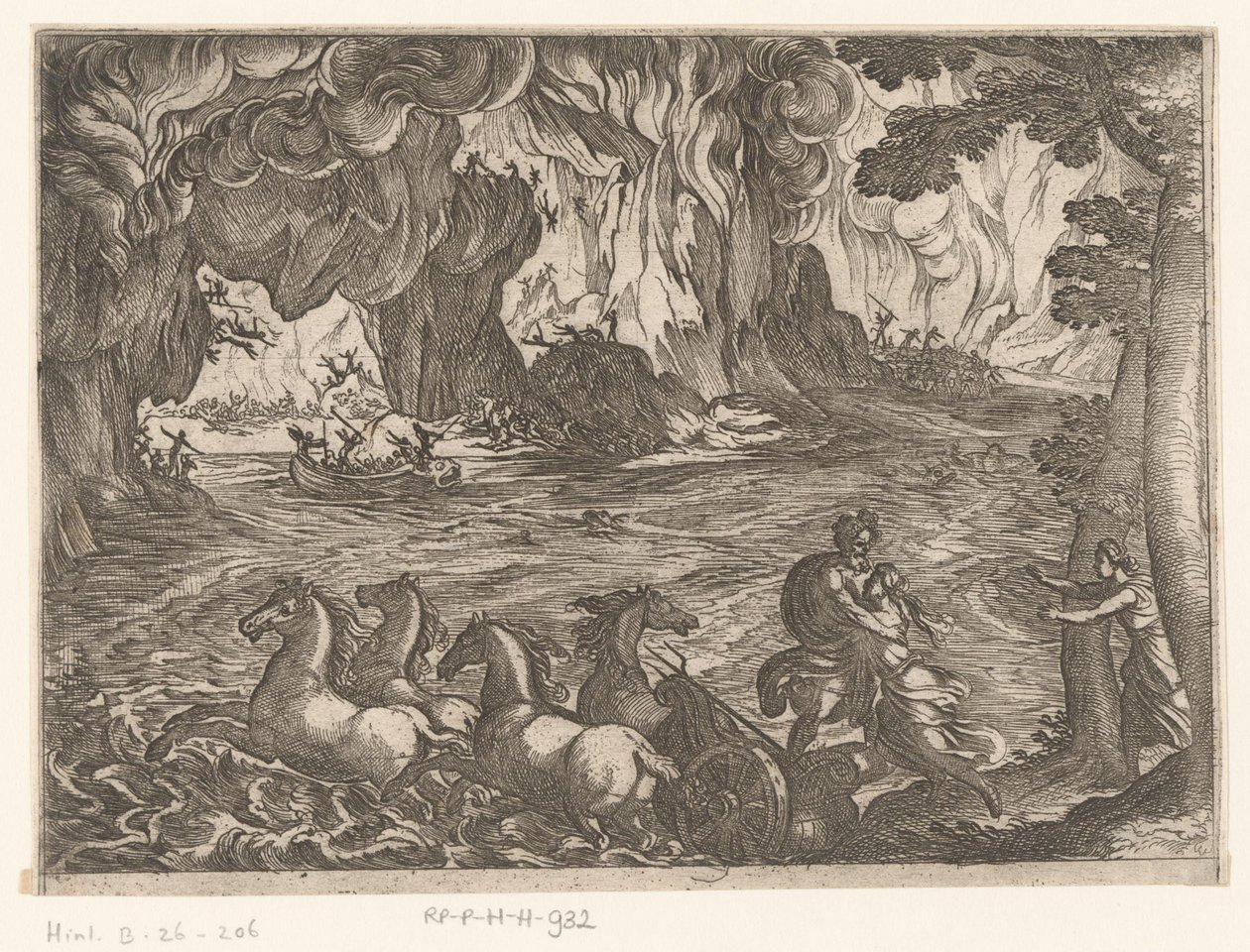 Landscape with the Abduction of Proserpina (Landscapes with Mythological Scenes) by Antonio Tempesta