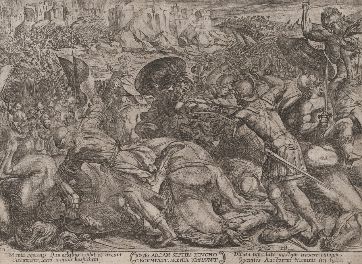 Plate 10: The Fall of Jericho, from 