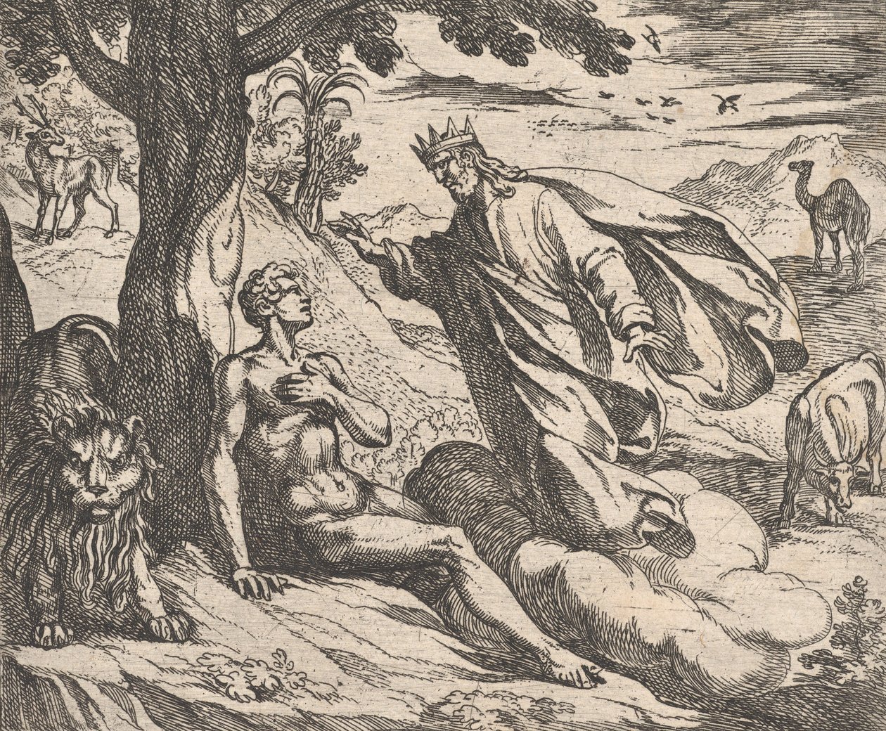 Plate 2: The Creation of Man, from Ovid