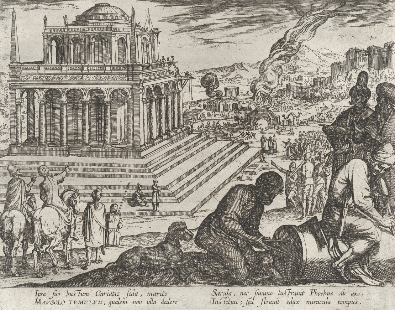 Plate 5: The Tomb of Mausolus, from 